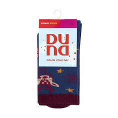 Акция на Шкарпетки жіночі Duna 3111 сині, розмір 23-25 от Eva