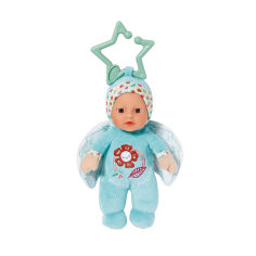 Акция на Лялька Baby Born For babies Блакитне янголятко 18 см (832295-1) от Будинок іграшок