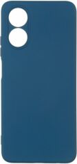 Акція на Панель ArmorStandart ICON Case для OPPO A17 4G Camera cover Dark Blue від Rozetka
