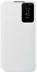 Акция на Чохол-книжка Samsung Smart Clear View Cover для Samsung Galaxy S22+ White (EF-ZS906CWEGRU) от Rozetka