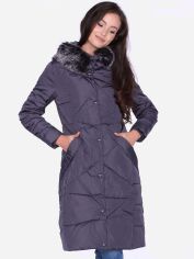 Акция на Куртка жіноча PERSO BLH818025F XL Сіра от Rozetka