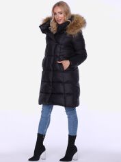 Акція на Куртка зимова жіноча PERSO BLH220011FXF 2XL Чорна від Rozetka