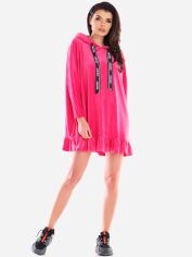 Акция на Плаття-худі жіноче Awama A419 One Size Рожеве от Rozetka
