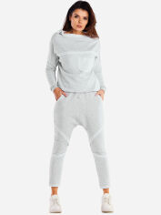 Акция на Спортивні штани жіночі Infinite You M025 113364 L/XL Сірі от Rozetka