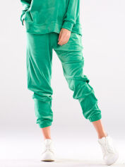 Акція на Спортивні штани жіночі Awama A411 M Зелені від Rozetka