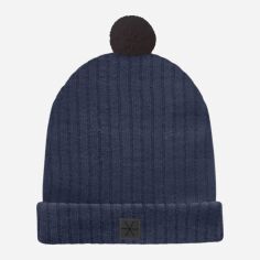 Акция на Шапка-біні зимова дитяча Pinokio Winter Warm Bonnet 47 см Темно-синя от Rozetka