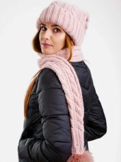 Акція на Шапка-біні жіноча Awama CZ07 292312 One Size Pink від Rozetka