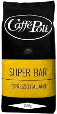 Акція на Кава в зернах Caffe Poli Superbar 1 кг від Rozetka