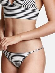 Акція на Нижня частина купальника жіноча H&M 4565555RP5 36 Білий в смужку від Rozetka