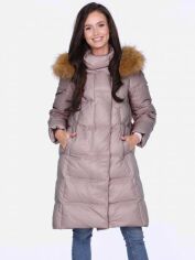 Акция на Куртка зимова жіноча PERSO BLH220011FR 3XL Рожева от Rozetka