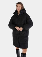 Акция на Куртка зимова довга жіноча Colin's CL1065789 XS Black от Rozetka