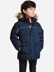 Акция на Дитяча зимова куртка для хлопчика H&M 111-9Z6439918 98 см Синя от Rozetka