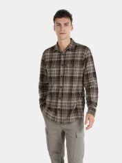Акція на Сорочка бавовняна чоловіча Colin's CL1065943-BRW 2XL Brown від Rozetka