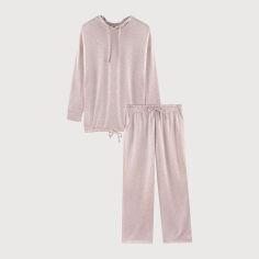 Акція на Піжама на флісі (кофта + штани) жіноча C&A 21811381b92 L Рожева від Rozetka