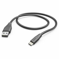 Акция на Кабель Hama USB-A - Type-C 1,5м Black (00201595) от MOYO