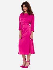 Акция на Жіноче плаття Makover K177 XL Рожевий от Rozetka