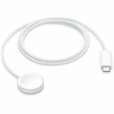 Акція на Беспроводное зарядное устройство Apple Watch Magnetic Fast Charger to USB-C Cable 1м White (MT0H3ZM/A) від MOYO