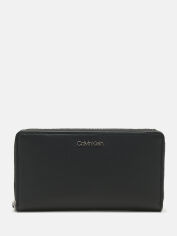 Акция на Гаманець Calvin Klein Jeans Z/A Wallet Xl K60K608164-BAX Чорний от Rozetka