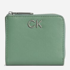 Акция на Гаманець Calvin Klein K60K611097-LKG Зелений от Rozetka
