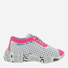 Акція на Жіночі кросівки SOTHBY'S RS155 37 23.5 см Білий/Рожевий від Rozetka