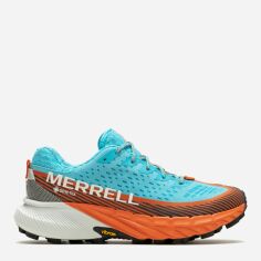 Акция на Жіночі кросівки для бігу з Gore-Tex Merrell Agility Peak 5 Gtx J068108 38.5 (8US) 25 см Atoll/Cloud от Rozetka