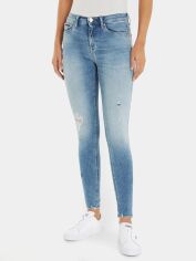 Акция на Джинси жіночі Tommy Jeans DW0DW16043-1AB 31/30 Сині от Rozetka