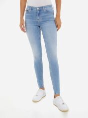 Акція на Джинси Skinny жіночі Tommy Jeans DW0DW16042-1AB 27/30 Сині від Rozetka