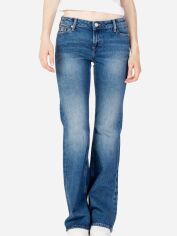 Акция на Джинси жіночі Tommy Jeans DW0DW16025-1BK 26/30 Сині от Rozetka