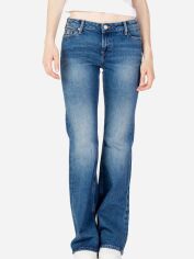 Акція на Джинси Regular fit жіночі Tommy Jeans DW0DW16025-1BK 30/30 Сині від Rozetka