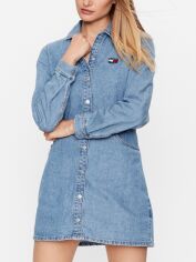 Акція на Плаття-сорочка жіноче Tommy Jeans DW0DW15892-1A4 XS Синє від Rozetka