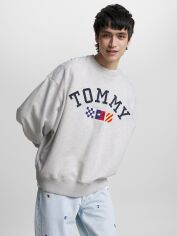 Акція на Світшот чоловічий Tommy Jeans DM0DM16816-PJ4 2XL Сірий від Rozetka