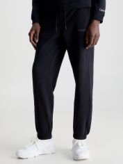 Акція на Спортивні штани чоловічі Calvin Klein 00GMS3P604-BAE S Чорні від Rozetka