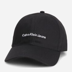 Акция на Кепка чоловіча Calvin Klein K50K510062-BDS One Size Чорна от Rozetka