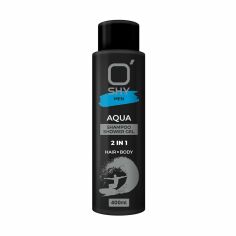 Акція на Чоловічий шампунь-гель для душу O'shy 2 in 1 Men Aqua Shampoo Shower Gel, 400 мл від Eva