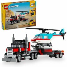 Акція на LEGO Creator Бортовой грузовик с вертолетом  31146 від MOYO