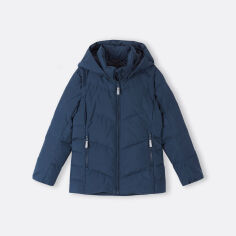 Акция на Дитяча зимова термо куртка для хлопчика Reima Porosein 5100030A-6980 134 см от Rozetka