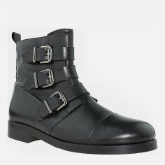 Акція на Жіночі зимові черевики L.Carvari RС81822 40 25 см Чорні від Rozetka
