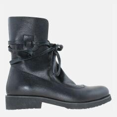 Акция на Жіночі черевики високі Black&White RBW98522-22 38 24.5 см Чорні от Rozetka