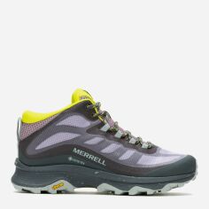 Акція на Жіночі черевики низькі Для трекінгу з Gore-Tex Merrell Moab Speed Mid Gtx J067516 38.5 (8US) 25 см Iris від Rozetka