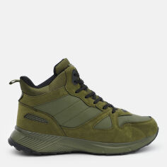 Акция на Чоловічі зимові черевики Demur A91023-6 43 Зелені от Rozetka