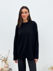 Акция на Джемпер жіночий ARTKNIT Мія One Size Чорний от Rozetka