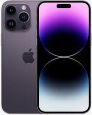 Акція на Apple iPhone 14 Pro Max 256GB Deep Purple (MQ8A3) Dual Sim від Y.UA