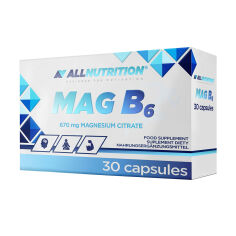 Акция на Вітамінно-мінеральний комплекс AllNutrition MAG B6, 30 капсул от Eva