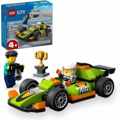Акция на LEGO City Зеленый гоночный автомобиль 60399 от MOYO