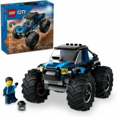 Акція на LEGO City Синий грузовик-монстр 60402 від MOYO