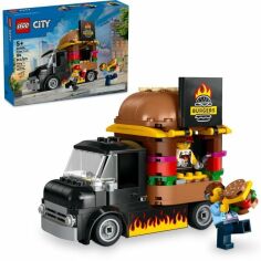 Акция на LEGO City Грузовик с гамбургерами 60404 от MOYO