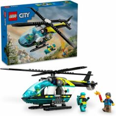 Акция на LEGO City Вертолет аварийно-спасательной службы 60405 от MOYO