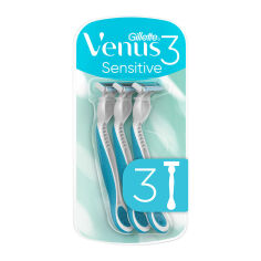 Акція на Одноразовые станки для бритья Gillette Venus3 Sensitive (3 шт) від Podushka