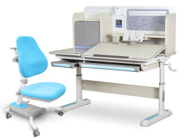 Акція на Комплект Mealux Winnipeg MG/BL + Omega KBL BD-630 MG/BL+Y-220 KBL від Podushka
