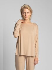 Акція на Піжамний лонгслів жіночий LaLupa LA029 381253 L-XL Cappuccino від Rozetka